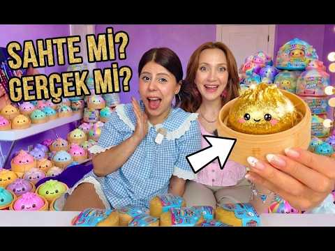 WE OPENED EVERY SQUISHY DUMPLING! | REAL OR FAKE? | KÜBRA NİSA & JEYNEP