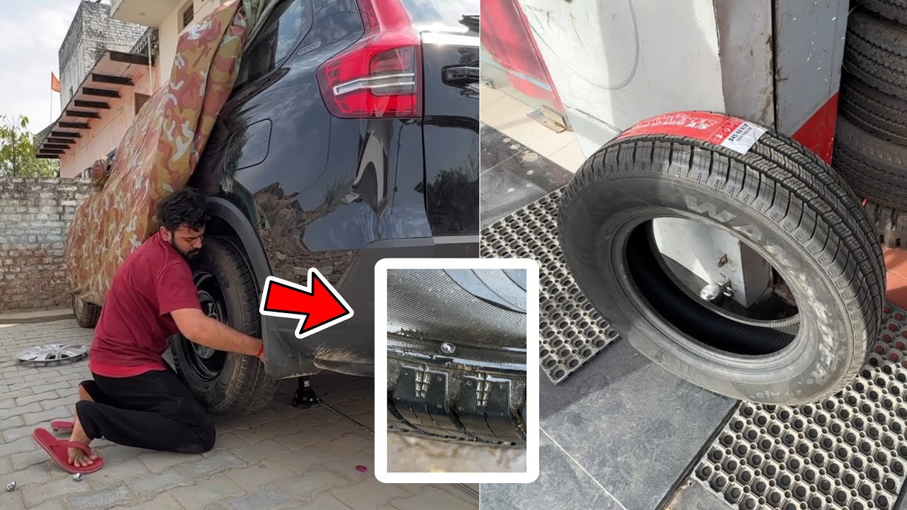 500 KM New SCORPIO N TYRE DEFECT 500-km-new-scorpio-n-tyre-defect