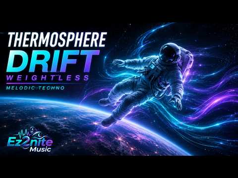 🎵 Thermosphere Drift 🌌 | Weightless Melodic Techno for Deep Focus & Cosmic Journeys | Ez2nite 2026 🎵