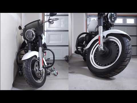 🙌 Effortlessly Lift and Store Your Bike | Let's Roll Cruiser Motorcycle Dolly: Safe & Easy