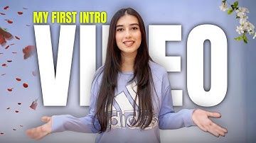 MY FIRST EVER VIDEO! 😝