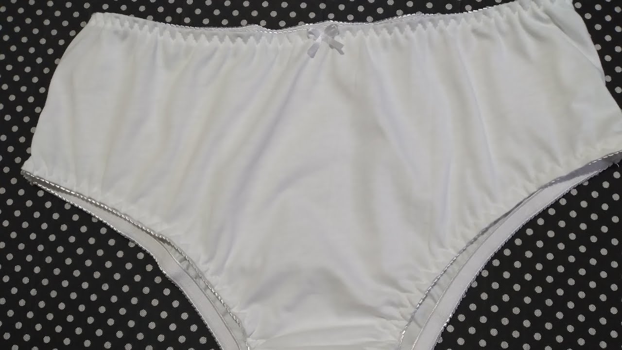 Modelagem pra calcinha de malha