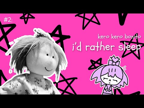 i'd rather sleep