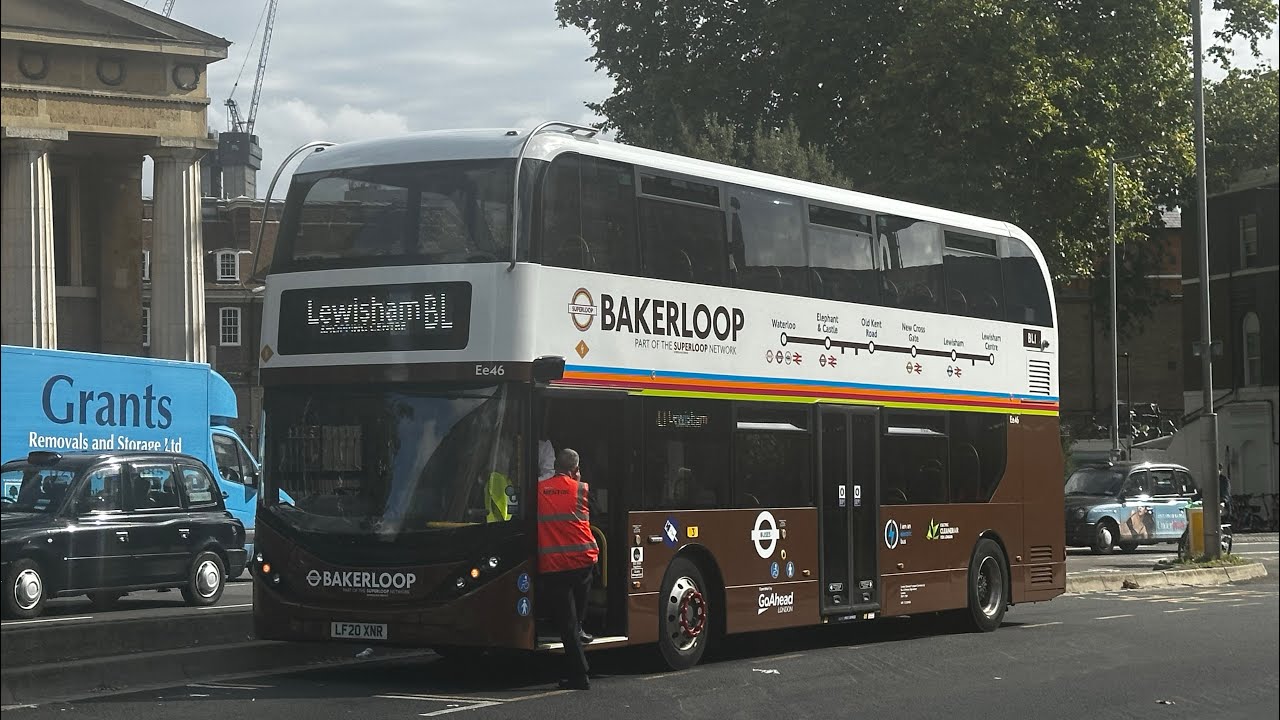 *Temporary LU link* | Journey on route BL1 | Go-Ahead London Ee46 LF20XNR | ADL BYD E400EV