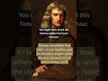How an MIT scientist joked about not being as good as Newton! #computerscience #issacnewton