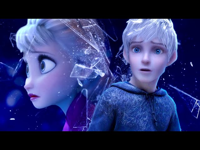 Elsa and Jack Frost - Faded class=