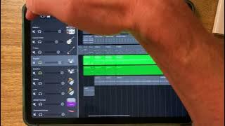 how to export wav stem files from garage band for use in aum