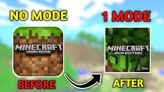 Minecraft Pocket Edition Convert Into Java Edition With Only 1 Mod