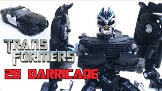 Transformers Studio Series】Deluxe Class 28 Barricade wotafa's