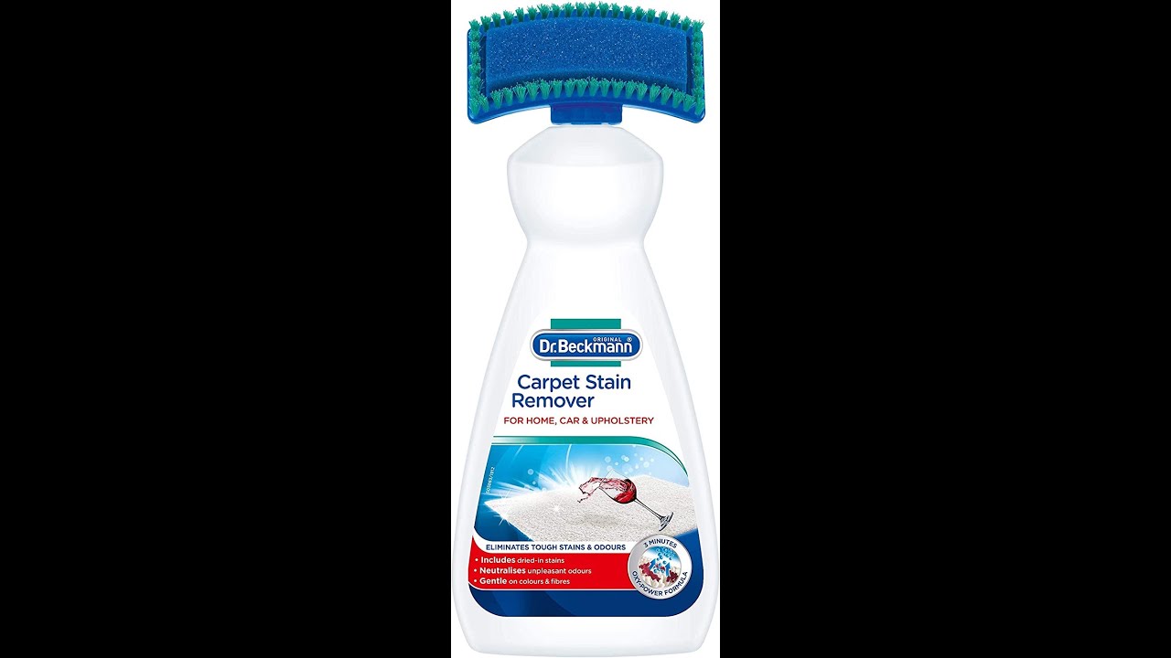 Dr. Beckmann Carpet Stain Remover | Removes new and dried-in stains | includes applicator brush