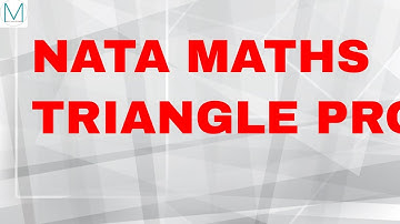 PROPERTIES OF TRIANGLE VIDEO/TRIGONOMETRY/GRADE 11 MATHS/NATA MATHS