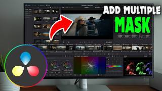 How to Add Multiple Masks in Davinci Resolve (New Update)