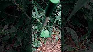 Garden Hoe  Heavy Duty  Green Painted Garden Tool shorts tools hoe