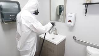 The DR3000 commercial disinfection and remediation system.