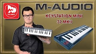 M-AUDIO KEYSTATION MINI 32 MKII - мини миди клавиатура