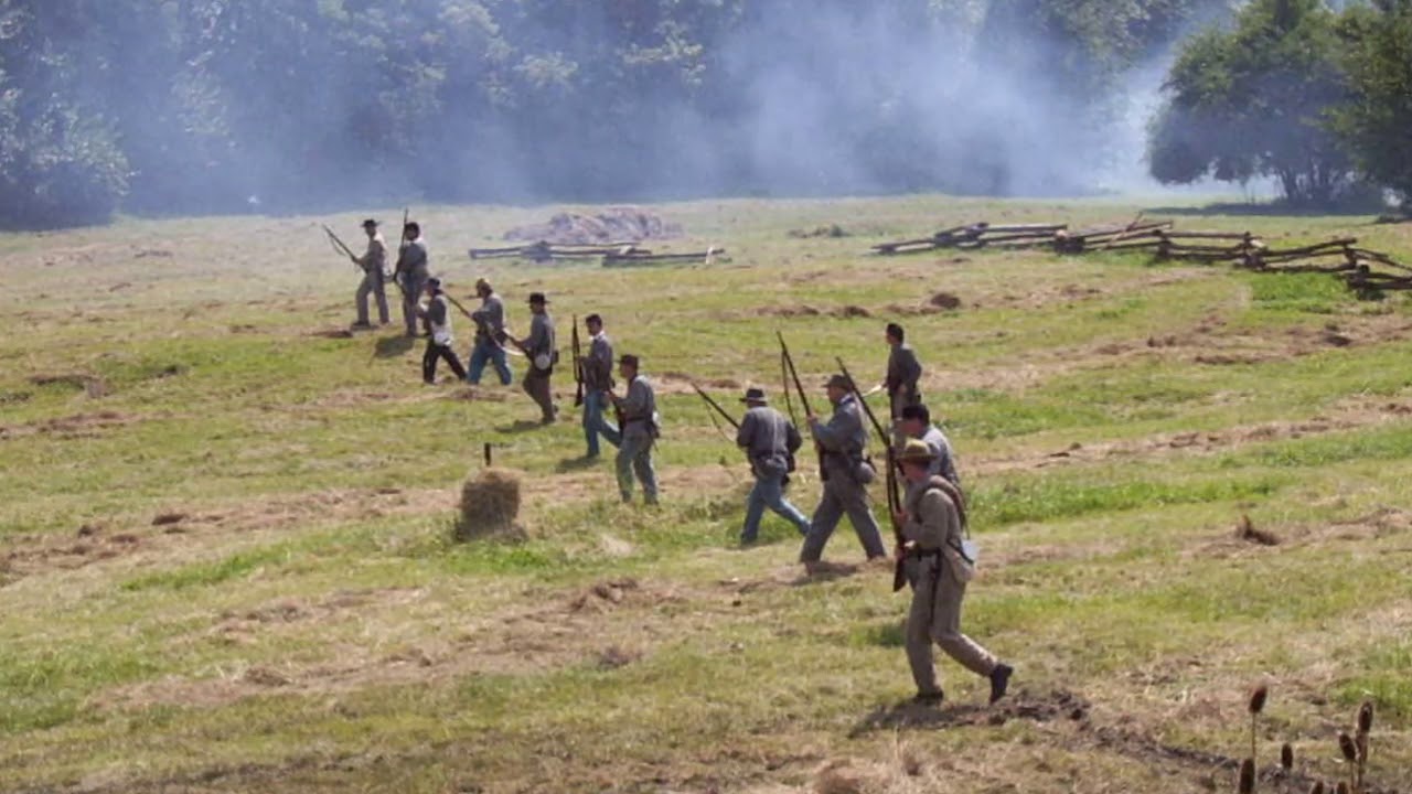 Civil War Saltville Battle Reenactment, Saltville, Virginia, 2002 YouTube