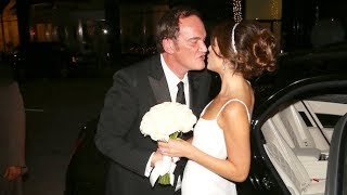 Quentin Tarantino And New Wife Daniela Pick Celebrate After Tying The Knot