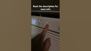 Thumbnail of Midea AC window unit model MAW12HV1CWT