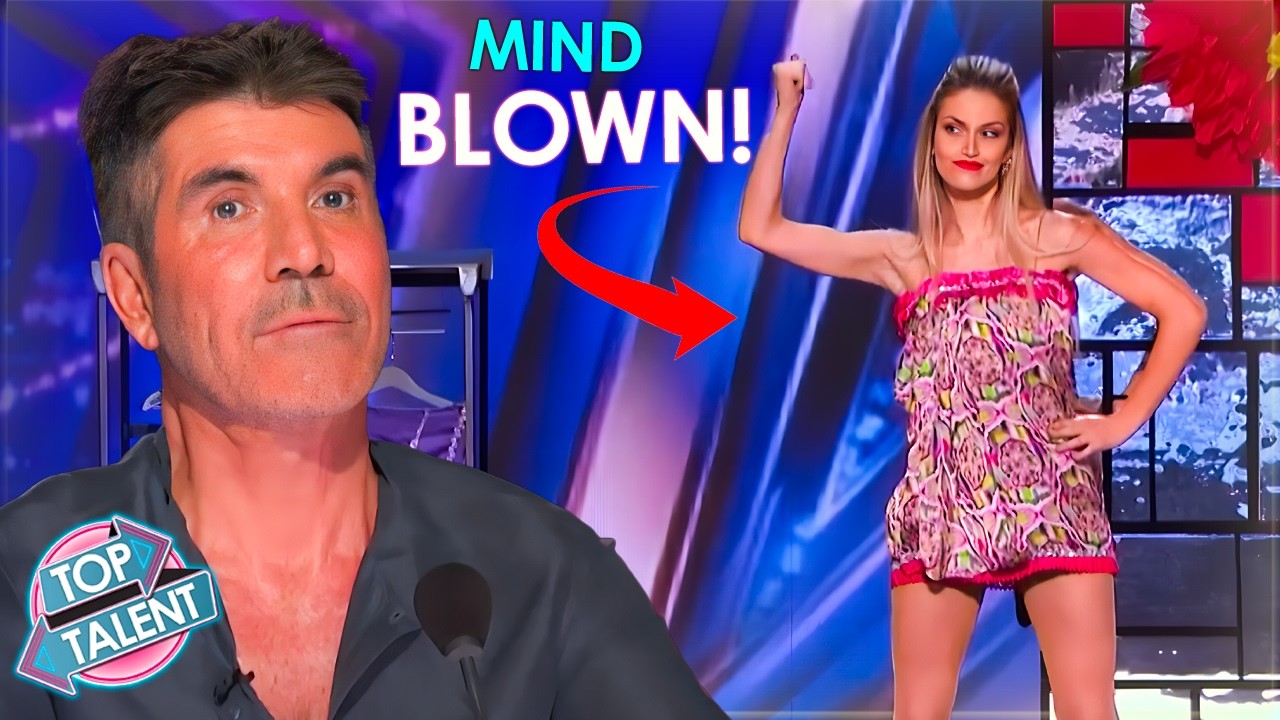 Горячая женщина. Один щелчок… И вот она меняет платье прямо у вас на глазах! 🤯