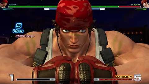 THE KING OF FIGHTERS XIV Ralf galactica phantom into Phalanx Climx