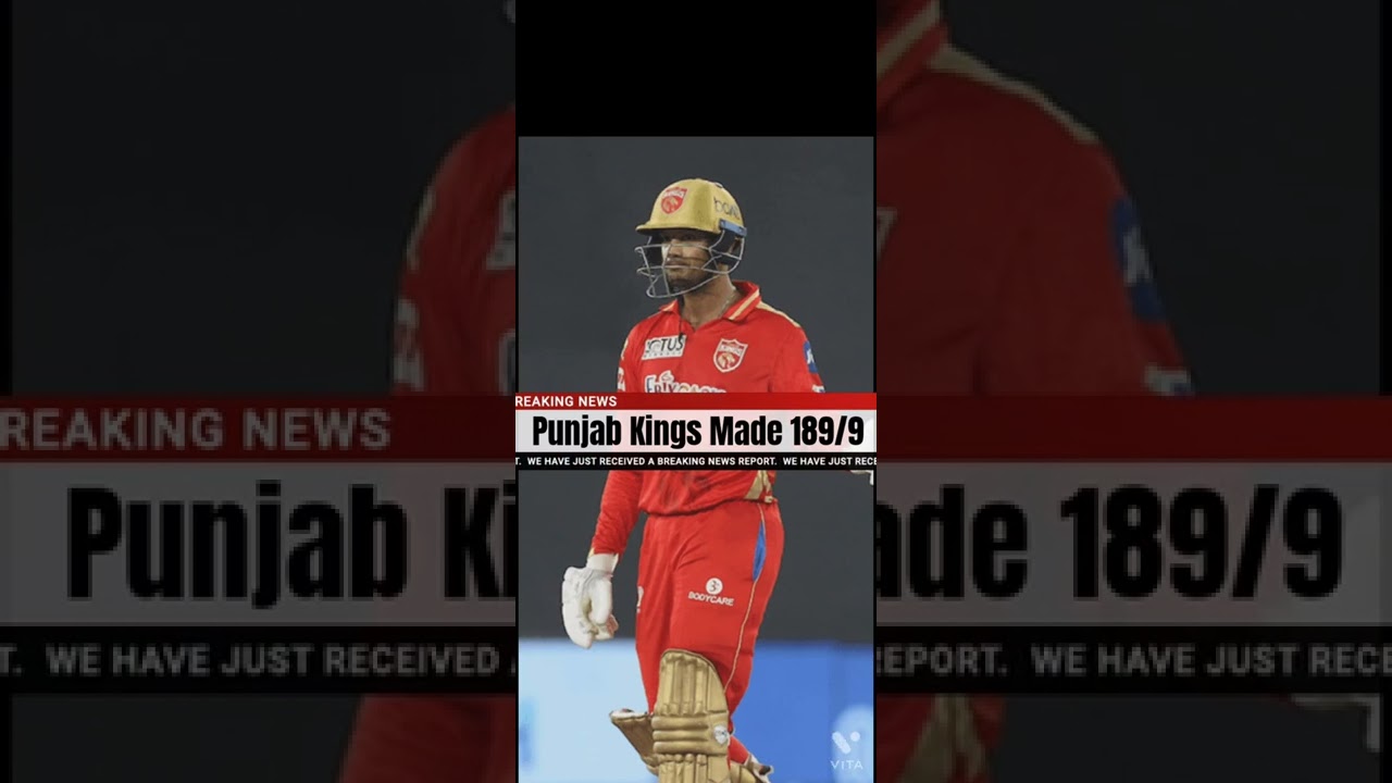 Good Batting from Punjab Kings 