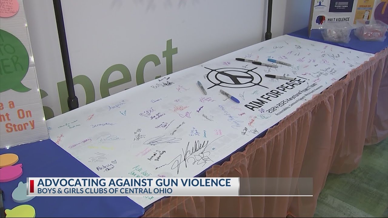 Boys & Girls Clubs of Central Ohio advocating against gun violence