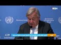 الأمين العام للأمم المتحدة أزمة المناخ تخرج عن نطاق السيطرة