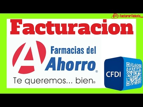 Manual de Facturacion Farmacia del Ahorro - Como Facturar tus Tickets