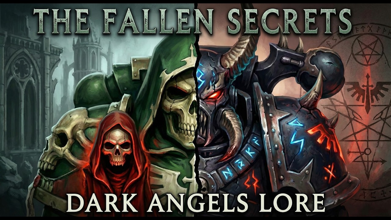 The Fallen Secrets of the Dark Angels | Warhammer 40k Lore