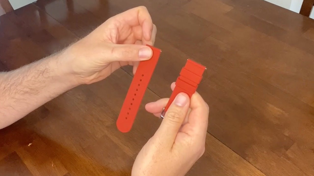 Archer Silicone Watch Strap Unbox & Review Colorful & Comfy YouTube