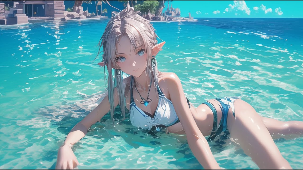 Relaxing  Medieval Music–Elf came to the sea. Celtic music. | summer ambience.