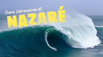 Big Wave Surfing in Nazaré  | Surf Season 2025 Highlights 🌊