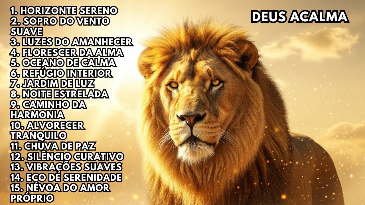 20 LOUVORES PARA RELAXAR, REDUZIR A ANSIEDADE E TER PAZ INTERIOR – (1 ...