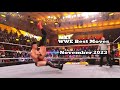 Wwe best moves of 2023  november