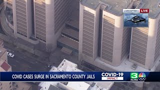 COVID-19 cases surge in Sacramento County jails