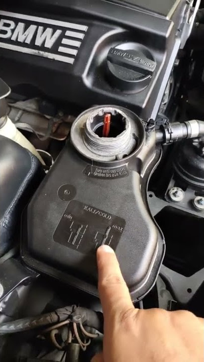 BMW X1 - WHERE TO ADD COOLANT - HOW TO 