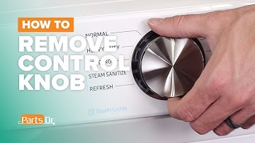 How to replace Samsung dryer control knob part # DC64-03824A