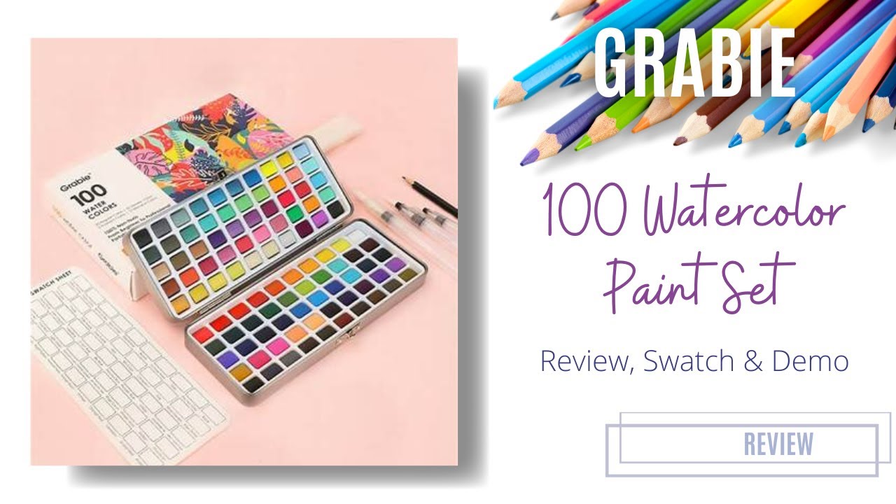 Grabie Watercolor Set, Paper, & Brush Review 