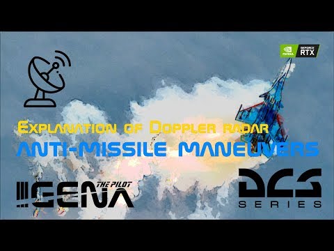 Доплеровский радар I Противоракетные маневры I DCS World 2.5 I Explanation of Doppler Radar