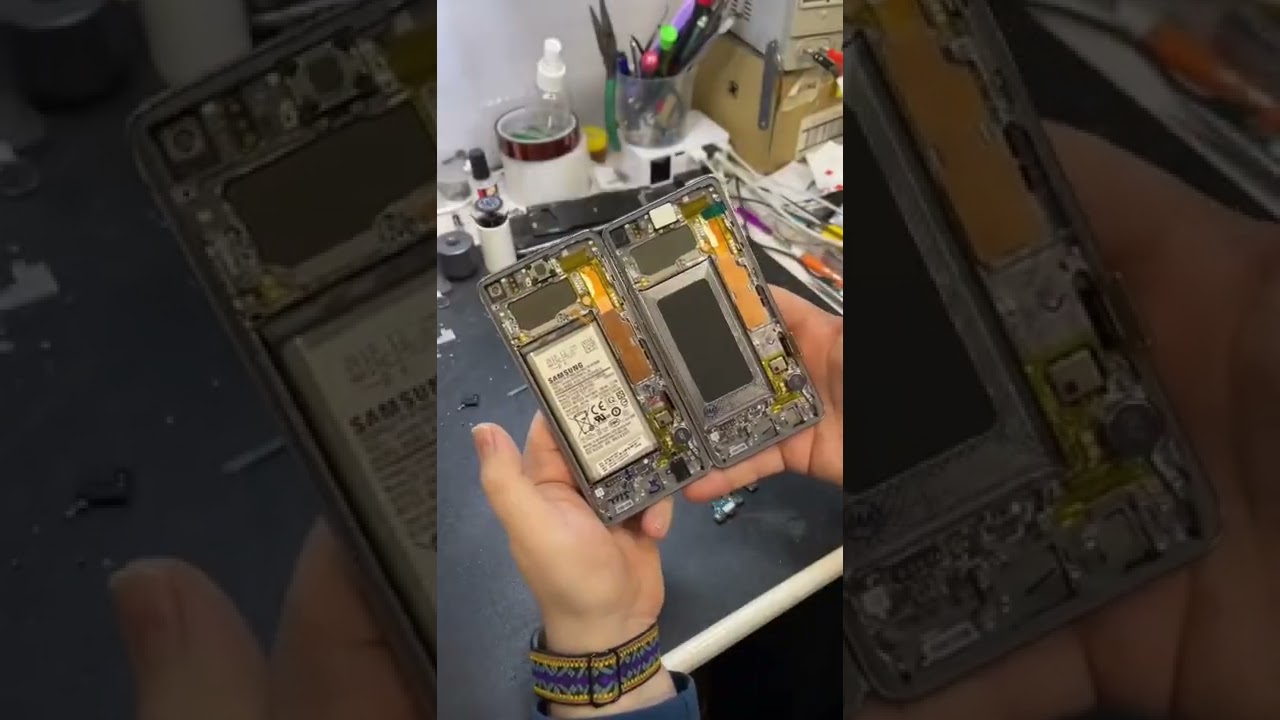 Потекшая галактика! Samsung Galaxy s10