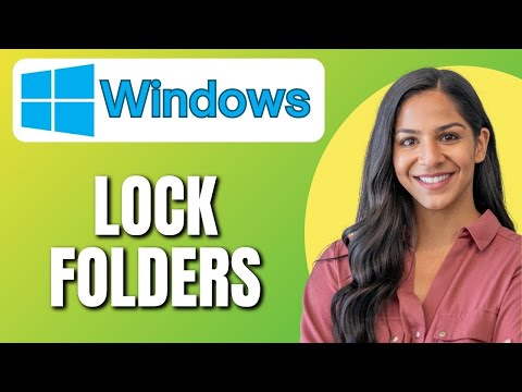 How to Lock Folders in Windows 10 & 11 Without Software | Secure Folders Windows | Easy Tutorial