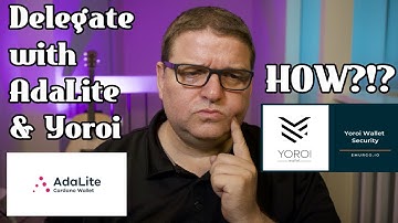 Delegate Your ADA with Yoroi & AdaLite Wallets