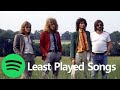 The 25 LEAST Played Songs on Spotify by Led Zeppelin
