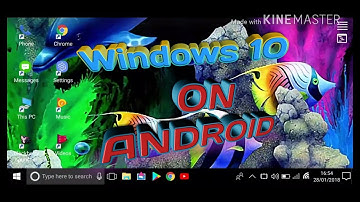 Run Windows 10 on Any Android Phone- NO ROOT 2018 BEST Trick