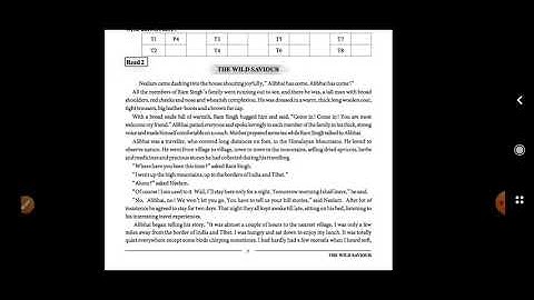 Sub. English |  Std. 11th | Unit : 1 | Read : 2 The Wild Saviour ( Part : 2 )