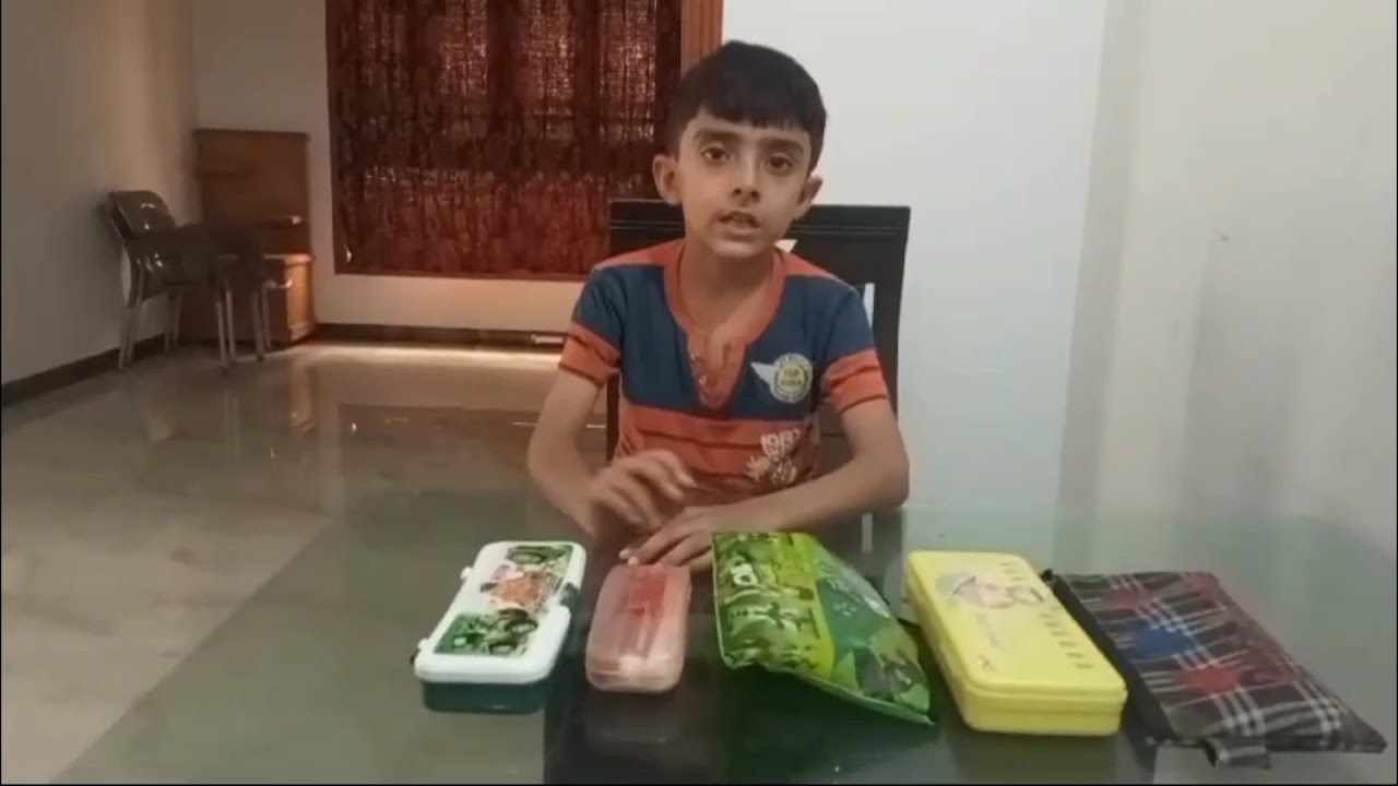Minhal Raza Minhal Raza Showing His Stationary Collection | Break With Minhal # ...
