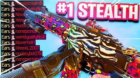 the #1 BEST STEALTH CLASS SETUP! (Best VAPR-XKG Class Setup) - COD BO4