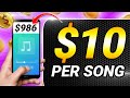 Earn $986 By Listening to MUSIC! (Make Money Online)