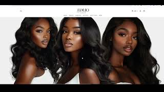 Ready Made Shopify Hair Store Showcase | Full Website Design Walkthrough 2026