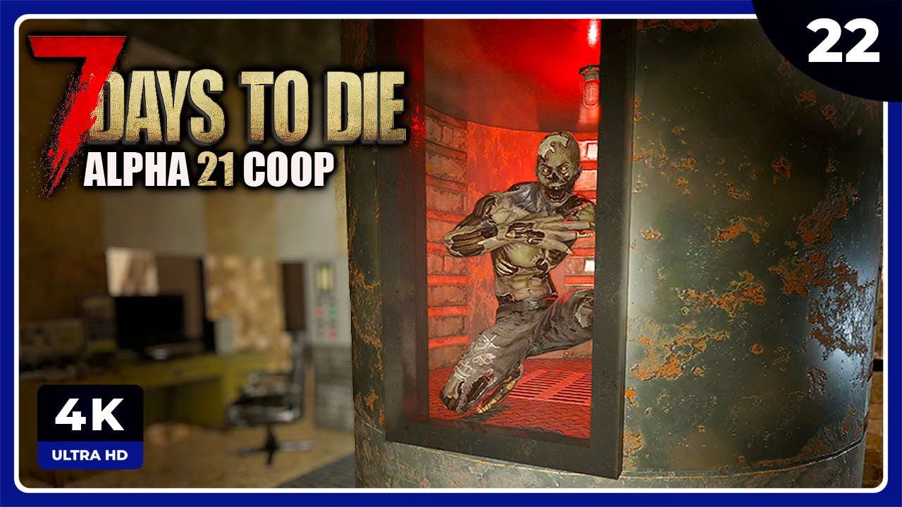 7D2D COOP #22 | ¿AQUÍ CREARON EL VIRUS? | 7 DAYS TO DIE Gameplay ...